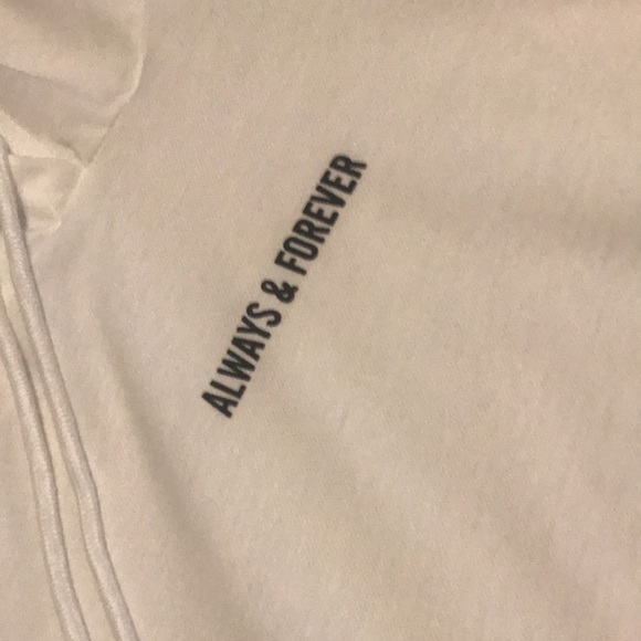 White design hoodie size M-L - Picture 3 of 3